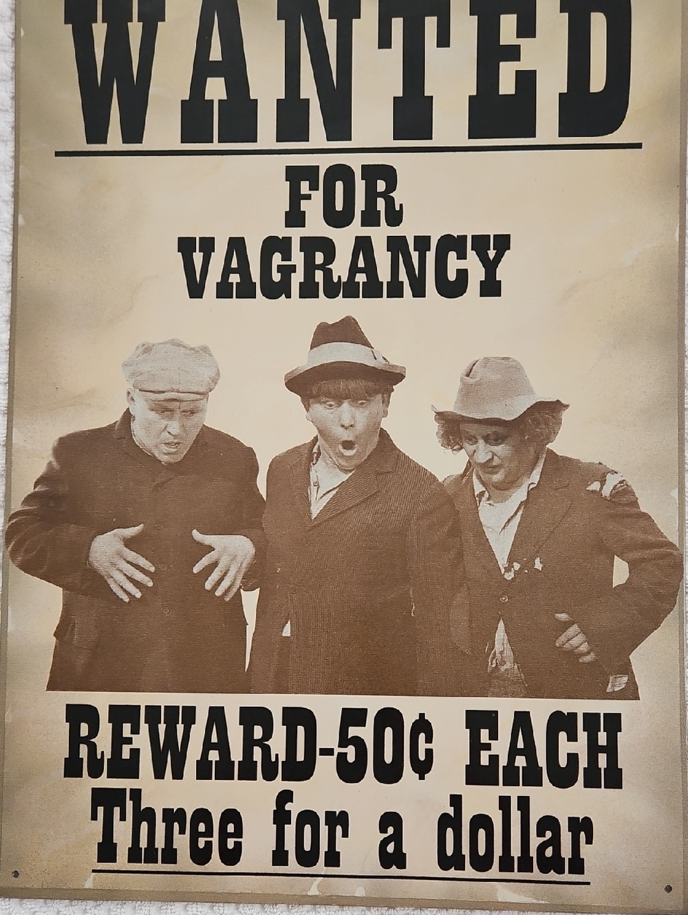 Three Stooges Wall Art - Metal